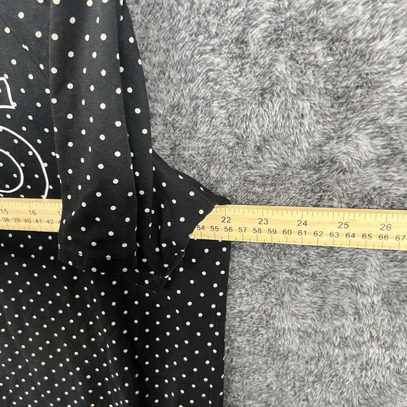 Nike Dri-Fit Kevin Durant 35 Men's Large Black Athletic Cut Polka Dot Tee Y2K - Picture 4 of 8